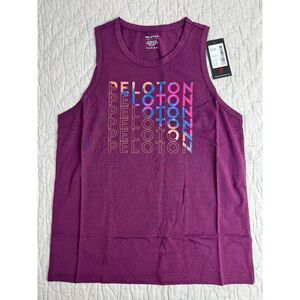 Peloton Racerback Tank Top, Pima Cotton, Women's Small, New